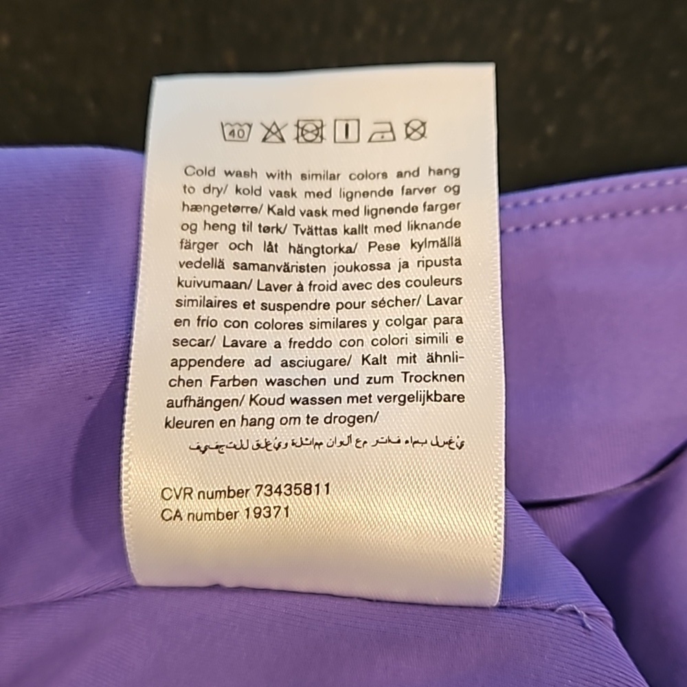 💕GIRLFRIEND COLLECTIVE💕 Compressive Flare Legging Wild Iris Purple Large L NWT - Picture 12 of 12